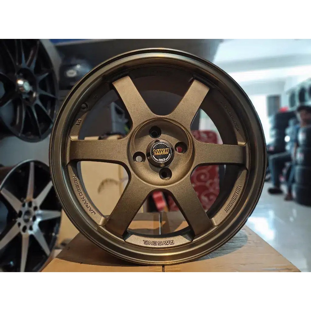 Velg Mobil TE37 Ring 16x7.0 Pcd 4x100/114 Et38 Bronze