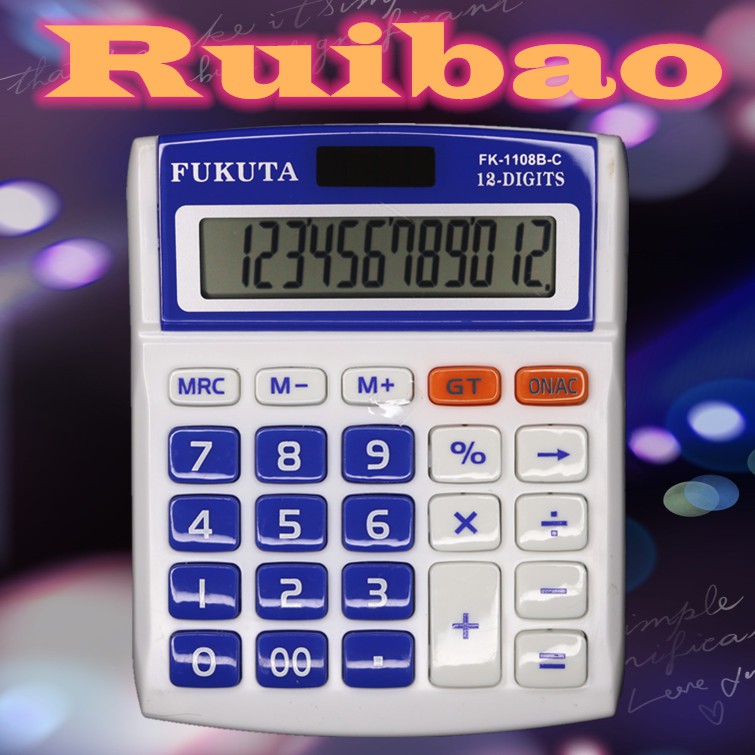 

Kalkulator FK - 1108 / Calculator 12 Digit Kalkulator