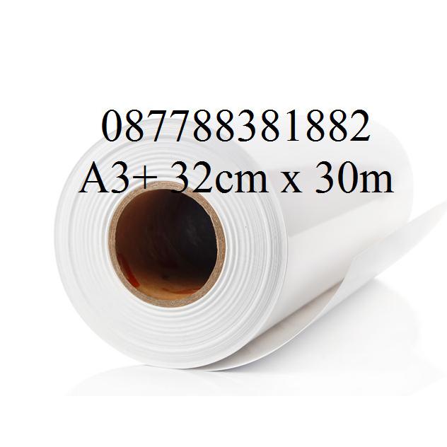

Stiker Vinyl Transparant Inkjet A3+ Roll 32cm x 30m