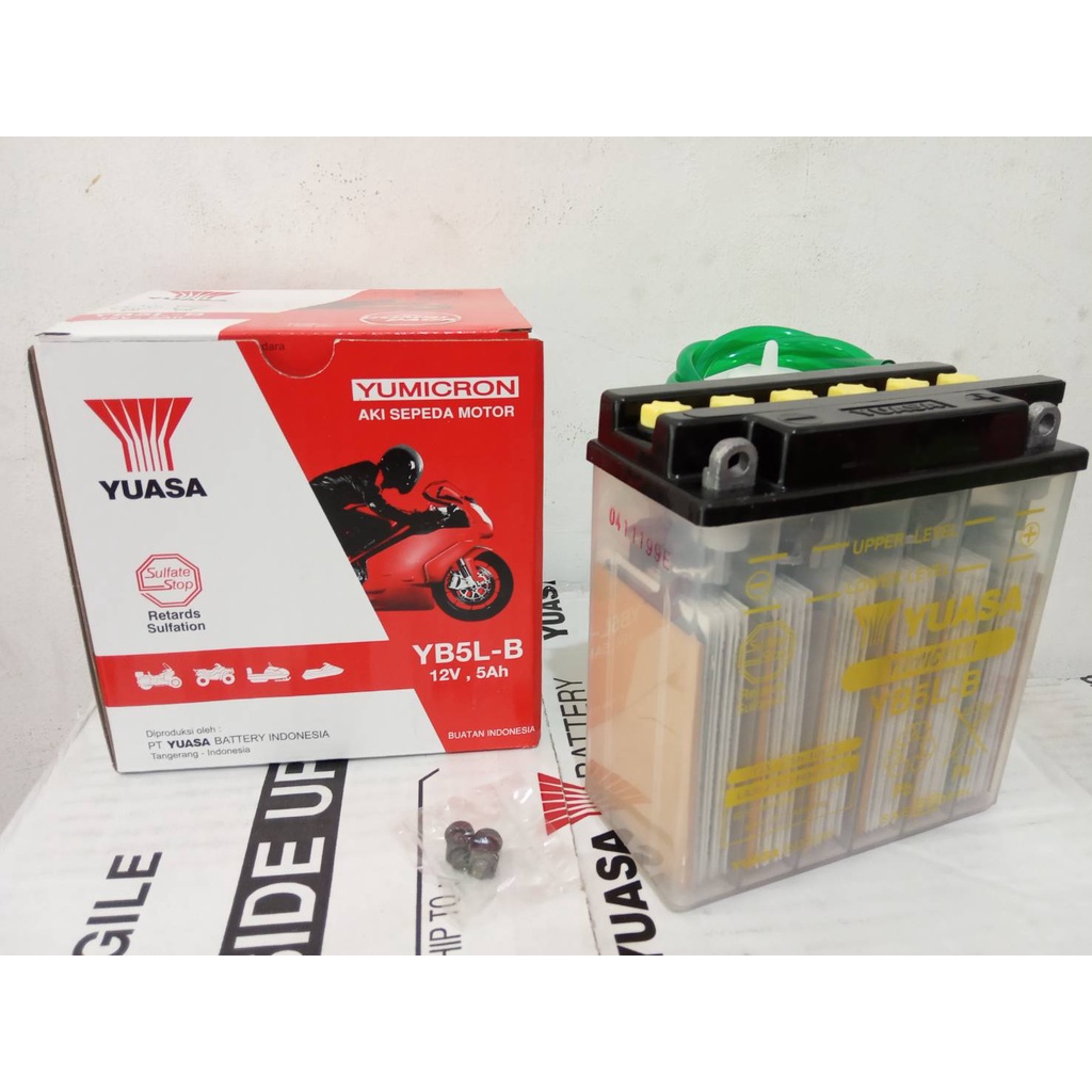 AKI MOTOR JUPITER Z BURHAN, VEGA RR, FIZ R YB5L-B YUASA ORI