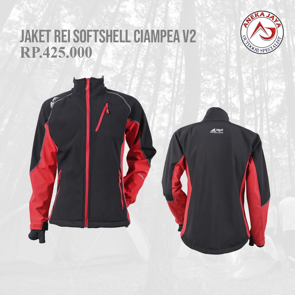 JAKET REI SOFTSHELL CIAMPEA V2