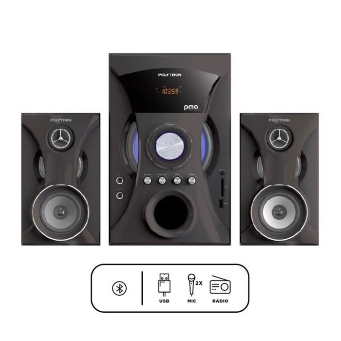 Promo Speaker Polytron PMA 9505 Multimedia Bluetooth Baru