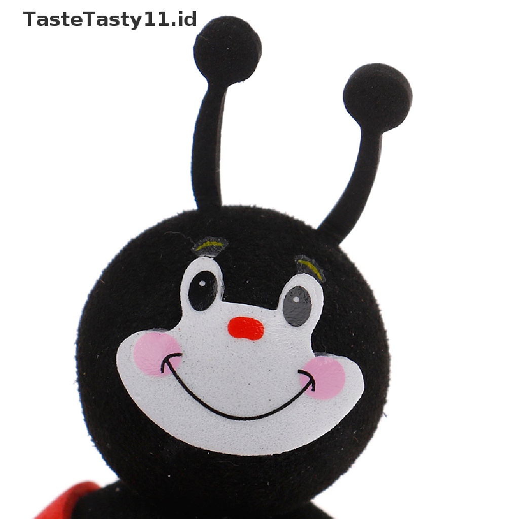 Tastetasty Hiasan Ujung Antena Aerial Mobil Bentuk Boneka Kumbang Bahan EVA