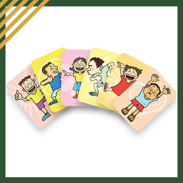 [BISA COD] Flashcard kartu pintar anak |edukasi anak Playlabs Creative Expression Card Game