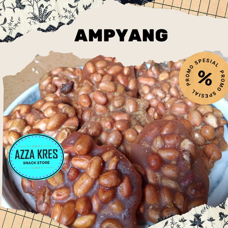 

Ampyang/Gula Kacang Cemilan Kekinian - Azzakres