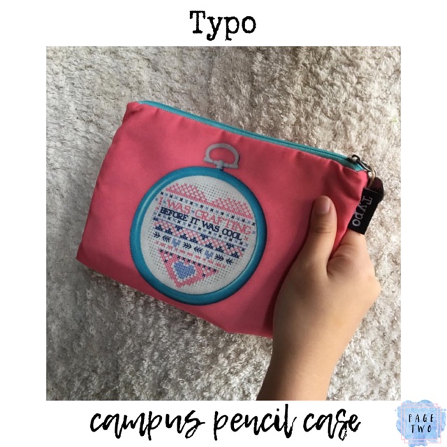 Typo Campus Pencil Case