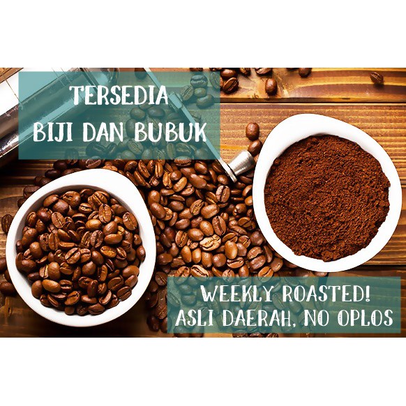 

Kopi Arabika Aceh Gayo 200 Gram - BUBUK / BIJI - Arabica Premium Coffee - Sentra Kopi Asli 200Gr
