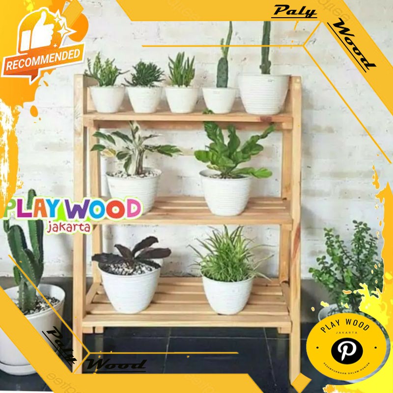 Rak bunga minimalis rak susun minimalis 3 tingkat rat bunga minimalis