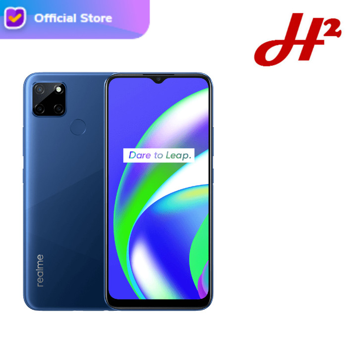Realme c12 3/32 - RAM 3GB / ROM 32GB - Garansi Resmi - Marine Blue murah
