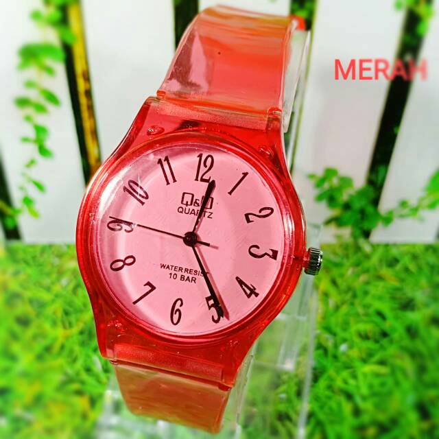 JAM FASHION Q&amp;Q TRANSPARAN KARET