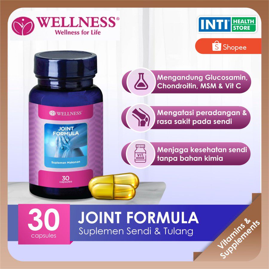 Wellness | Suplement Makanan | Joint Formula 30 Capsules