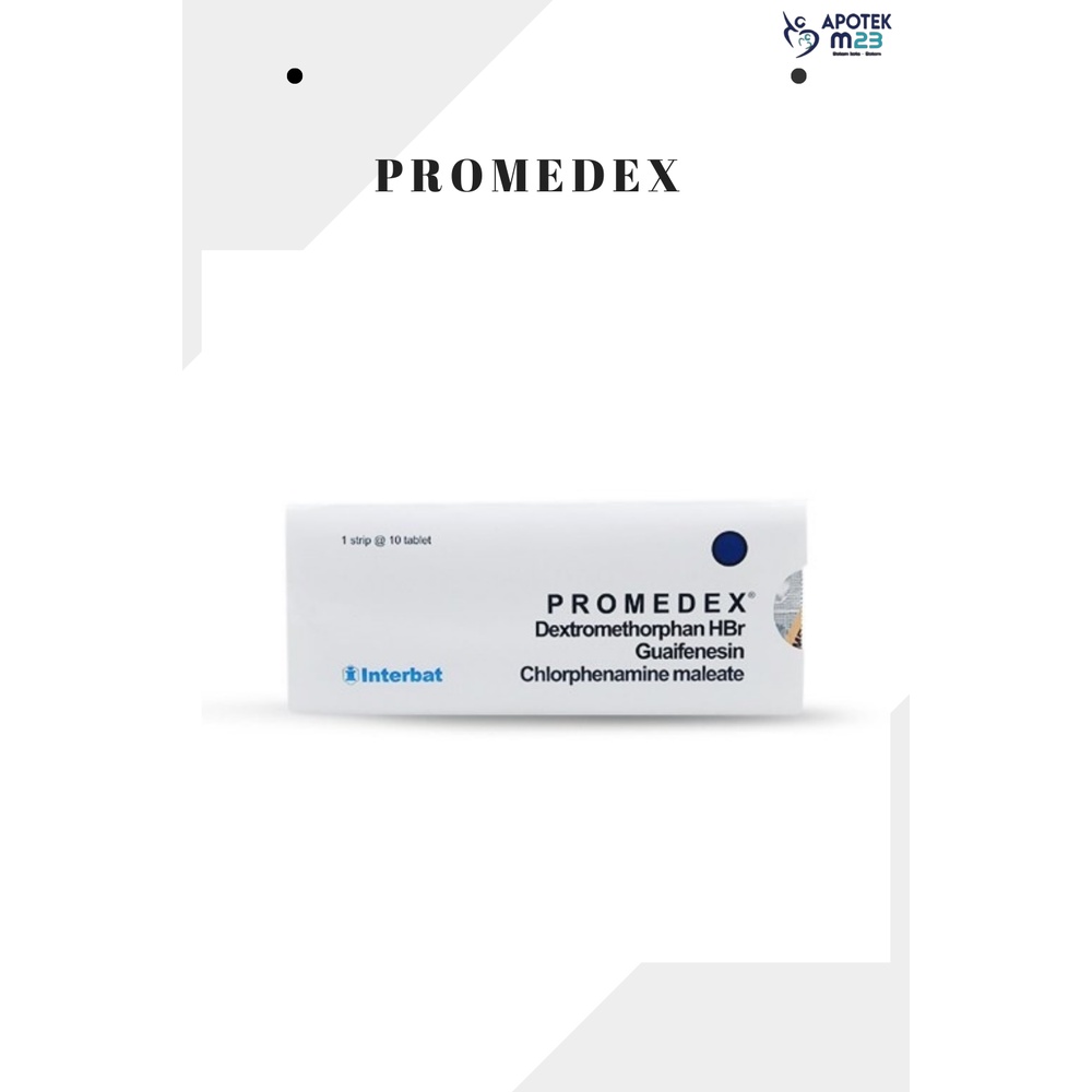 Promedex isi 10 Tablet (Obat batuk)