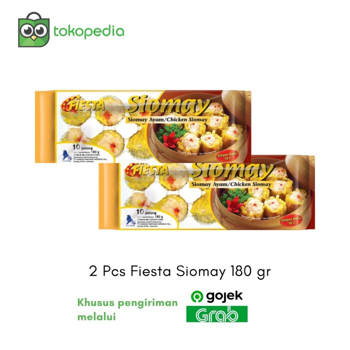 

Fiesta siomay ayam 180gr 2 pcs