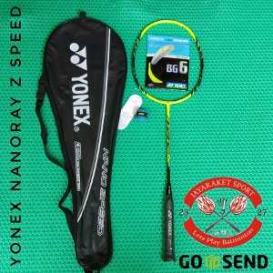 raket badminton yonex nanoray z speed yellow