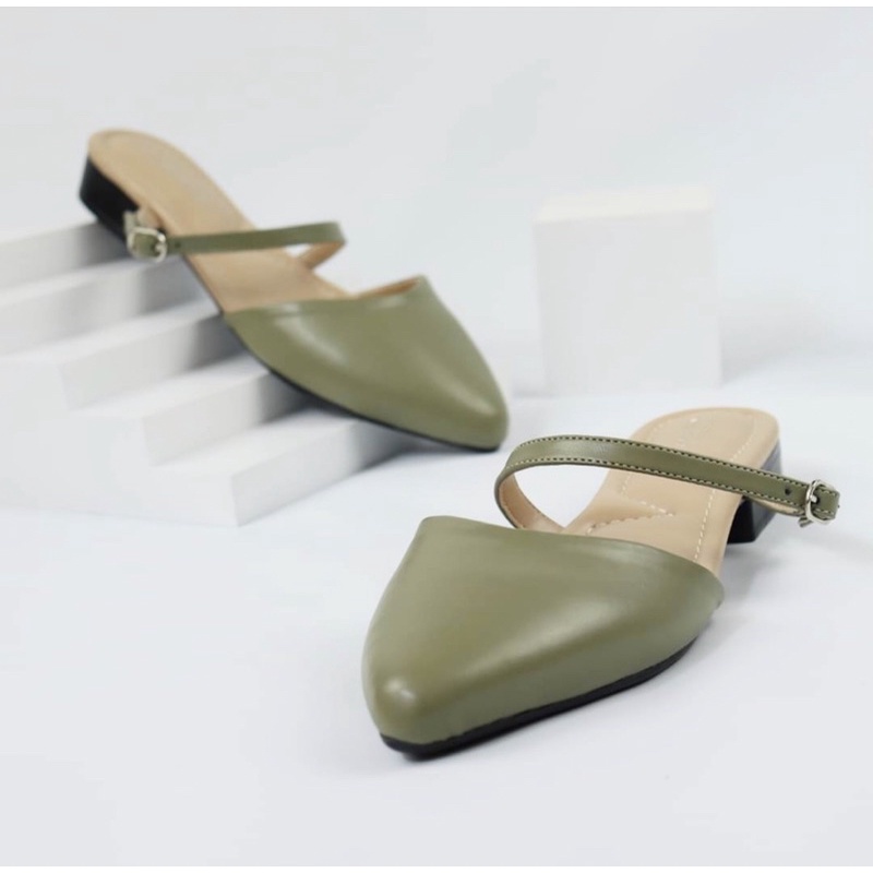 [7.7 Boombastis Sale⚡] - SANDAL WANITA FAIRIES PIXIE FS008 MULES SANDALS