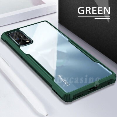 Casing Akrilik Transparan + Bumper Anti Jatuh Untuk Realme 7i / 7 Pro / C17 / C15 / C12 / C11 / C3 / C2 / 6i / 6pro / 5i / 5pro