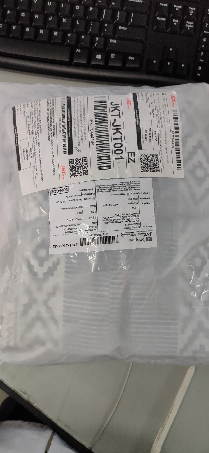 Blus Terompet Joewita Capucino Atasan Baju Batik Wanita Santai Kerja Murah