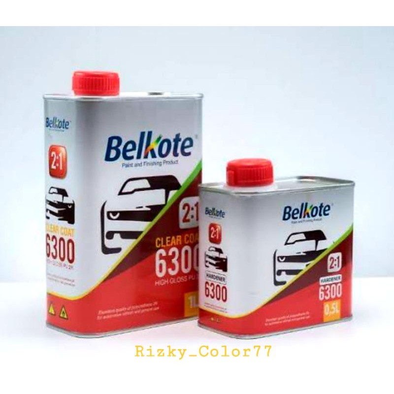 CLEAR COAT BELKOTE 6300 PU. #PERNIS#CLEAR