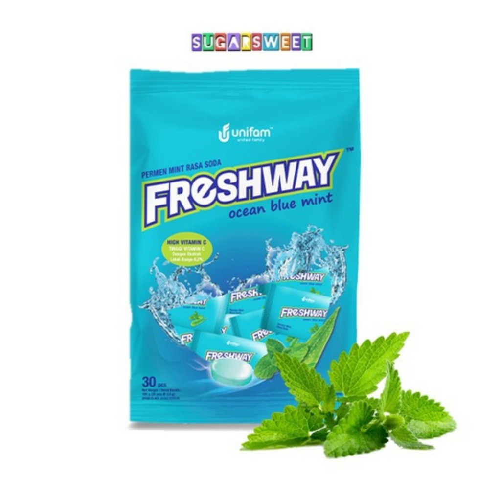 

Freshway Ocean Blue Candy Bag 30 pcs x 3.5 g