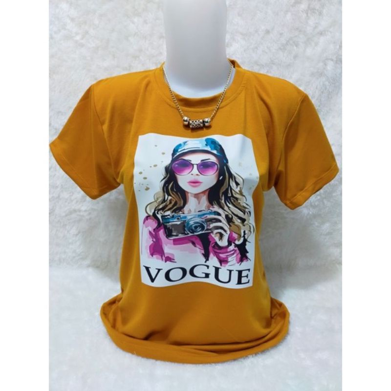 Kaos wanita printing DTF