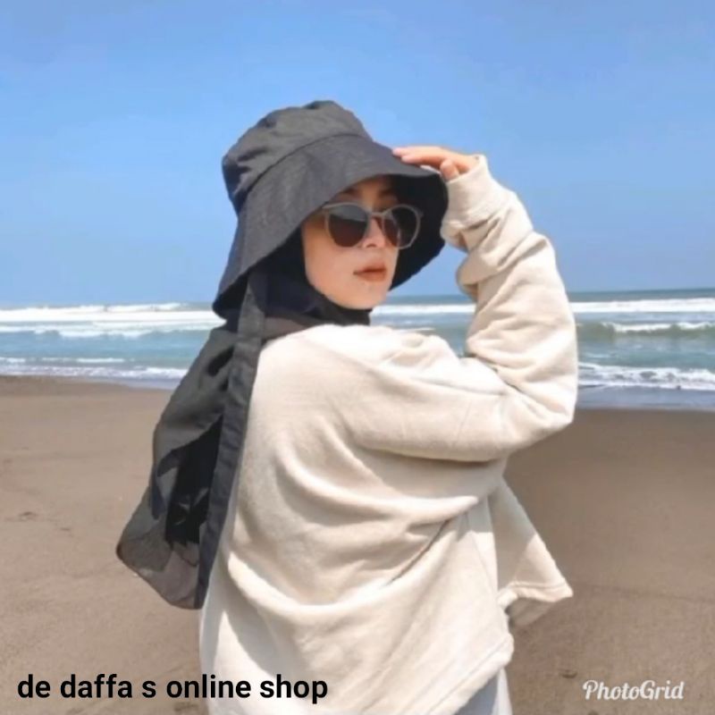 TOPI WIDE BUCKET HAT - BUCKET LEBAR TALI - BUCKET SELEGRAM FASHION / BUCKET HAT RAWIS RUMBAI FASHION