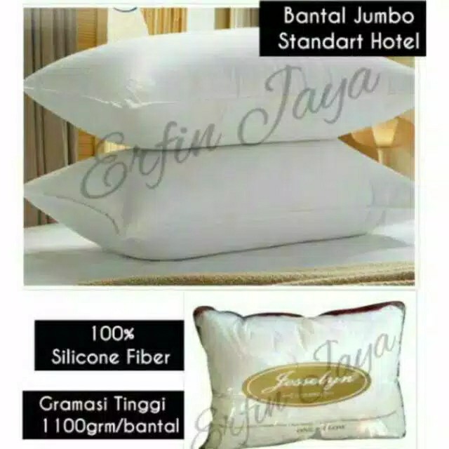 Bantal Jumbo /bantal Tidur 1pc /bantal Hotel Jesselyn Gold