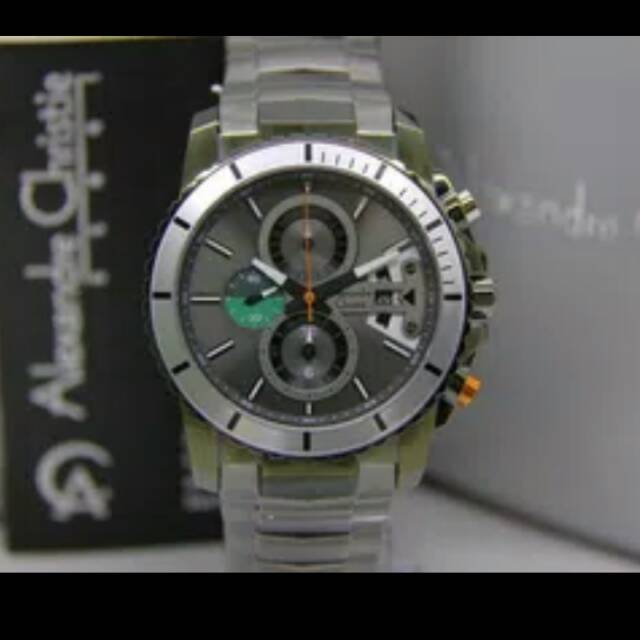 JAM TANGAN ALEXANDER CHRISTIE AC 6455 PRIA SPORTY GREY ORIGINAL