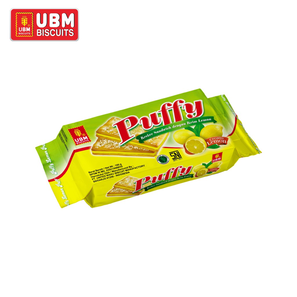 

UBM Biscuits Puffy Lemon 100g