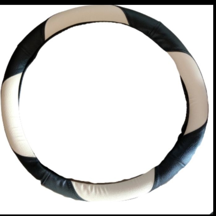 NEW CREAM Sigra Sarung Stir Mobil - Cover Steer - Setir Mobil Sigra