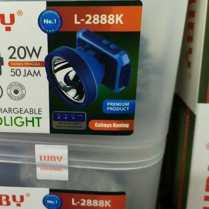 Senter Kepala Luby L2888K Cahaya Kuning L 2888K 2888K 2888 K