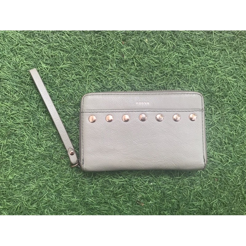 dompet fossil wallet preloved second bekas muat Hp