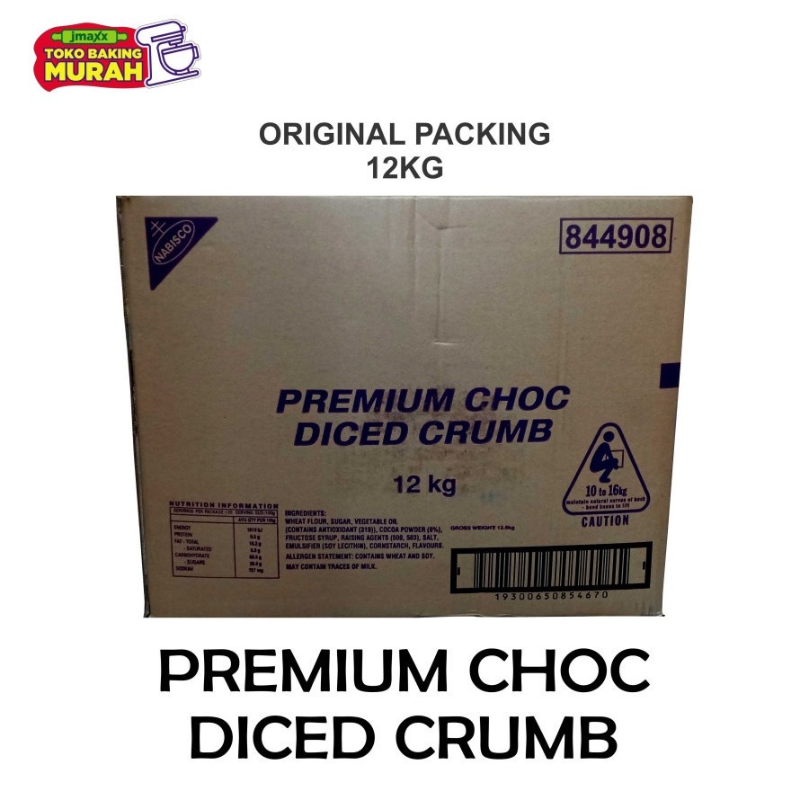 

OREO DICED CRUMB 12KG (CTN)