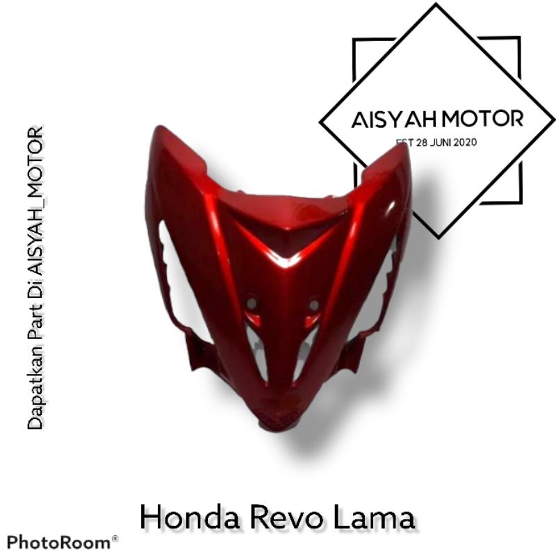 Cover Dasi Tameng Honda Revo Lama Warna Merah Marun Tahun 2008