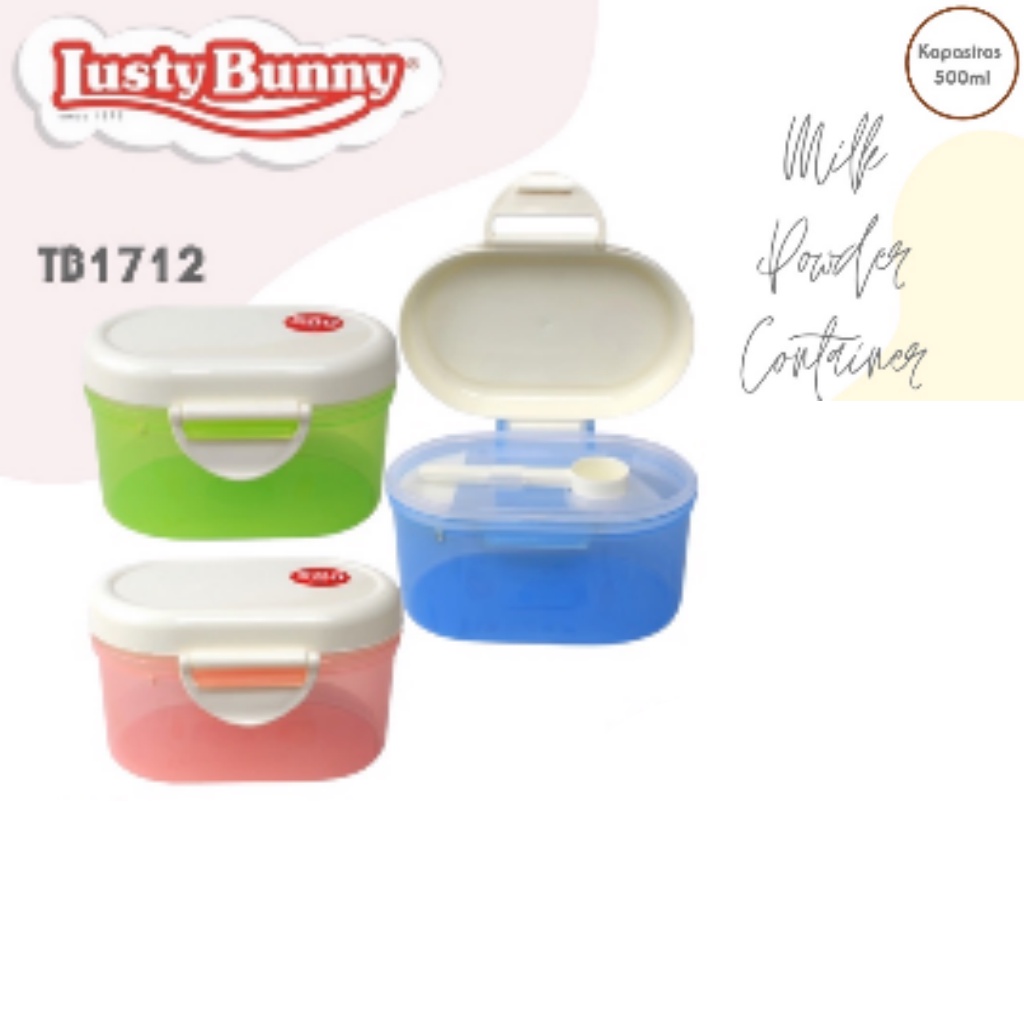 BOSU346 LUSTY BUNNY MILK POWDER DISPENSER TAKARAN SUSU TB1712