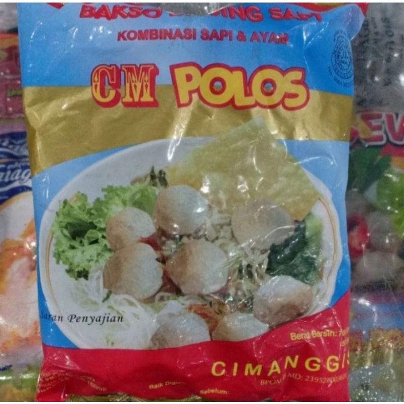 

Bakso Cimanggis CM Polos 700Gr isi 50