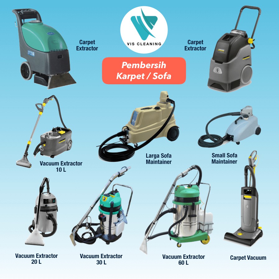 Paket Pembersih Sofa &amp; Spring Bed (Sofa Maintainer + Vacuum Extractor)