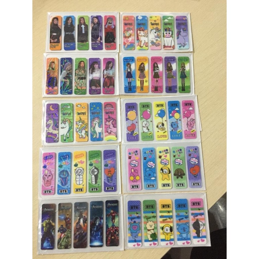 

Sticky Notes Plastik 50 x 15mm (100 Sheets)