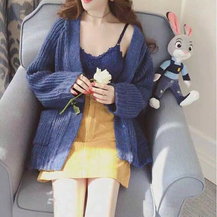 [HOT SALE] Bra Sport Bra Wanita Motif Bunga Bra Gym Fitness Bra Senam Zumba Yoga Olahraga Import-Bra-2 Navy