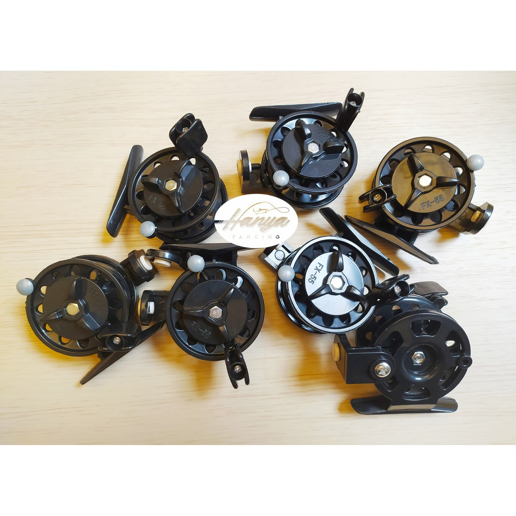 REEL TOKOS FX55 HANDLE KIRI BAHAN PLASTIK KUAT MURAH UNTUK RIIL REAL REL TEGEK