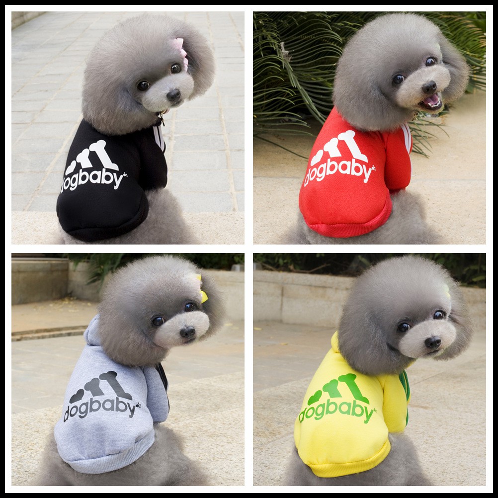 Pet Clothes AdiDog Baby - Jacket/ Baju Anjing &amp; Kucing Adidog.