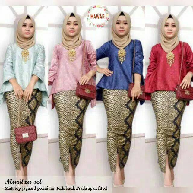 Setelan Batik Wanita MARITZA Set Lilit