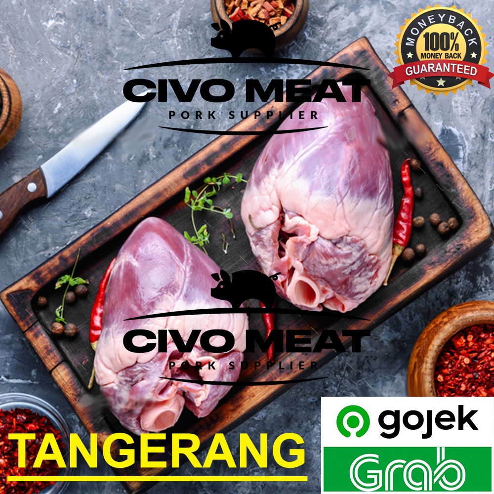 Jantung Babi / Pork Heart (1pcs)