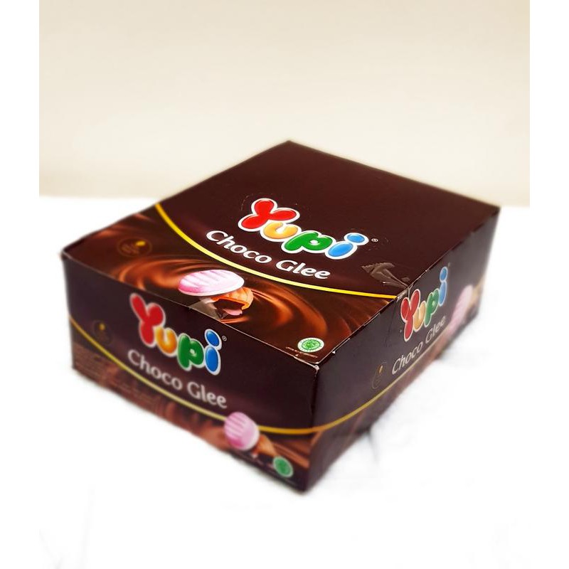 

Yupi Choco Glee Permen Box ( 8gram x 24 pcs ) permen jelly gummy