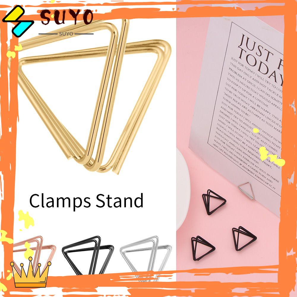 Suyo 1pc Stand Display Holder Nomor Meja / Kartu / Foto Untuk Dekorasi Pesta