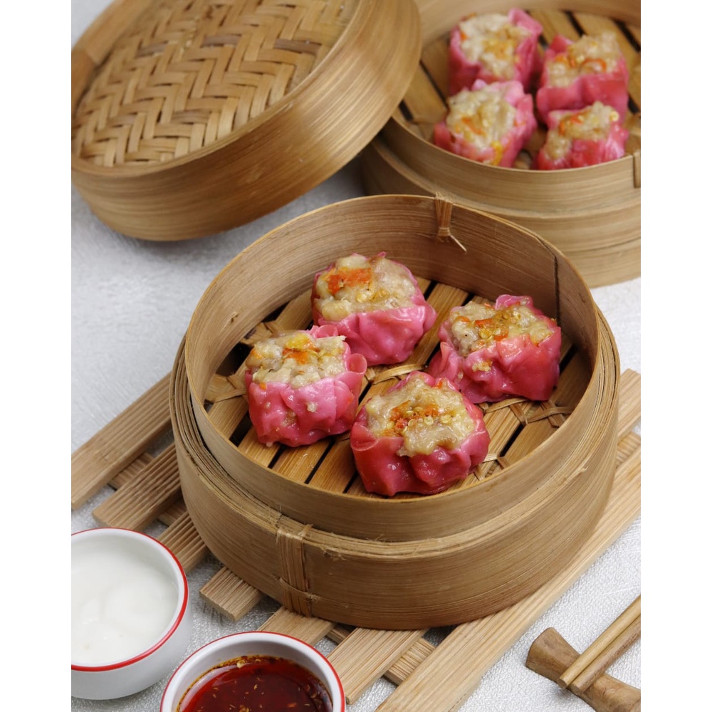 siomay  frozen food dimsum rasa pedas mercon isi 10