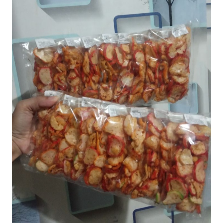 

Kerupuk seblak bantet
