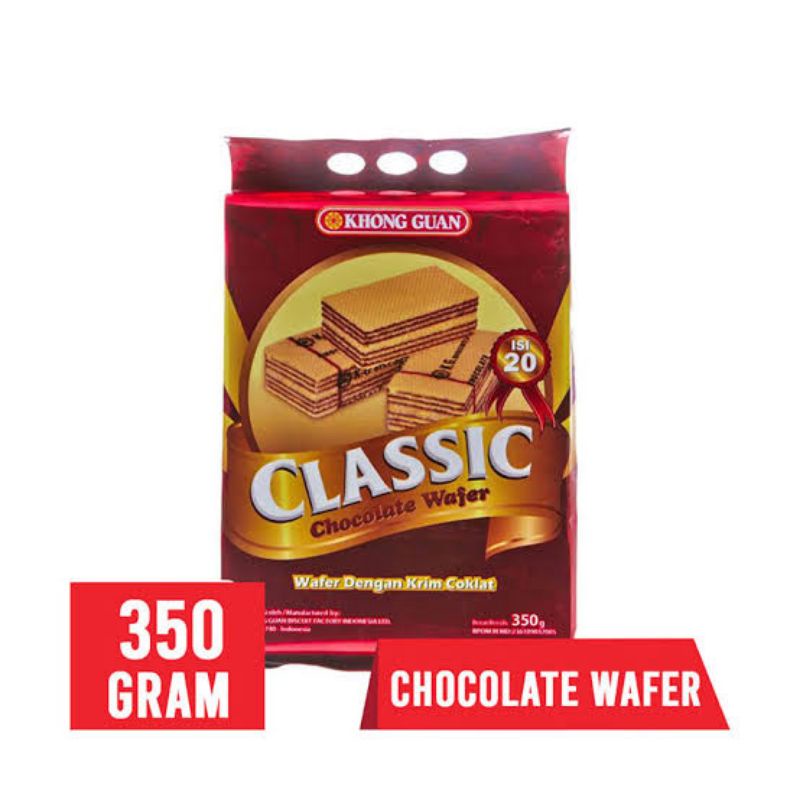 

Khong Guan Classic Chocolate Wafer 350g