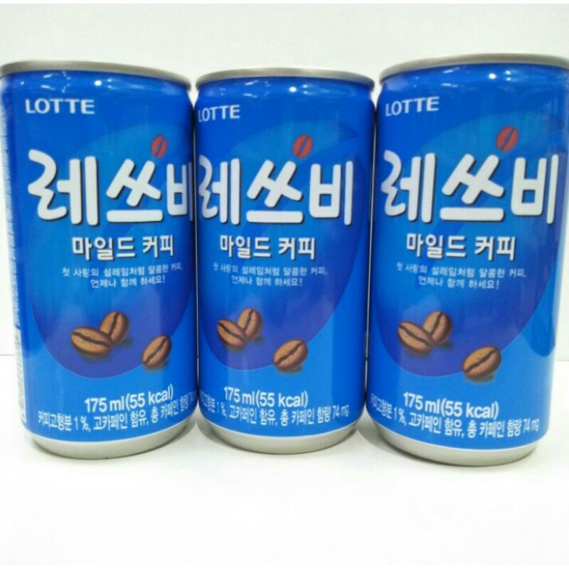 

Lotte Lets Be Mild Coffee - Minuman Kopi Susu 175ml