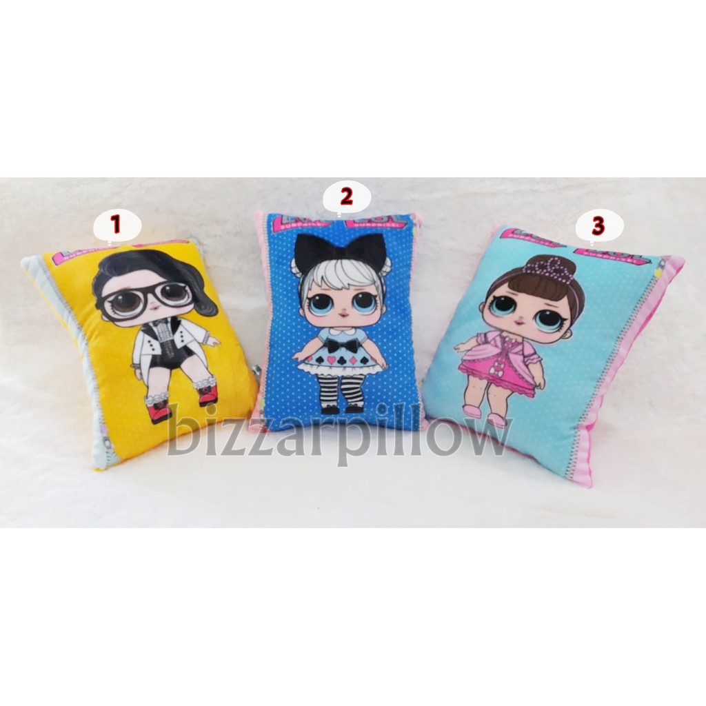 Bizzarpillow Bantal Motif Kartun Ukuran 30x40 cm BZ225