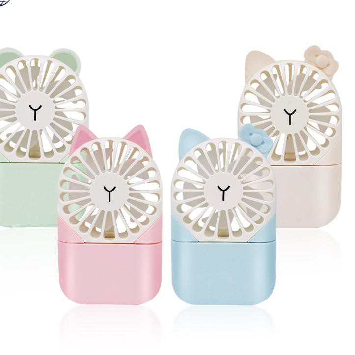 Penjualan Terbanyak.. Jiekai Kipas Angin mini led Portable Mini Fan Genggam Awet Multifungsi